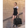 image:imageBAGSMART Gym Bag for Women Carry on Weekender Overnight Bag Travel Duffel Bags with Trolley Sleeve Personal Item Travel Bag Tote Bag Workout Dance BagBlackMediumBlack