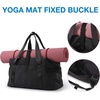 image:imageBAGSMART Gym Bag for Women Carry on Weekender Overnight Bag Travel Duffel Bags with Trolley Sleeve Personal Item Travel Bag Tote Bag Workout Dance BagBlackMediumBlack