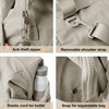 image:imageBAGSMART Gym Bag for Women Carry on Weekender Overnight Bag Travel Duffel Bags with Trolley Sleeve Personal Item Travel Bag Tote Bag Workout Dance BagBlackMediumBeige