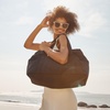 image:imageBAGSMART Gym Bag for Women Carry on Weekender Overnight Bag Travel Duffel Bags with Trolley Sleeve Personal Item Travel Bag Tote Bag Workout Dance BagBlackMediumBlack