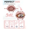 image:imageBAGSMART Gym Bag for Women Carry on Weekender Overnight Bag Travel Duffel Bags with Trolley Sleeve Personal Item Travel Bag Tote Bag Workout Dance BagBlackMediumDark Pink