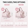 image:imageBAGSMART Gym Bag for Women Carry on Weekender Overnight Bag Travel Duffel Bags with Trolley Sleeve Personal Item Travel Bag Tote Bag Workout Dance BagBlackMediumOrange
