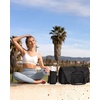 image:imageBAGSMART Gym Bag for Women Lightweight Duffel with Shoe Compartment Weekender with Wet Pocket Workout Yoga Tote Charcoal