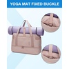 image:imageBAGSMART Large Gym Bag with Yoga Mat Buckle Weekender Overnight Bag for Women Travel Duffle Bag for Travel Essentials Carry On Tote Bag Hospital Bag for Labor and DeliveryPink2 PCS