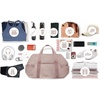 image:imageBAGSMART Large Gym Bag with Yoga Mat Buckle Weekender Overnight Bag for Women Travel Duffle Bag for Travel Essentials Carry On Tote Bag Hospital Bag for Labor and DeliveryPink