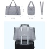 image:imageBAGSMART Large Gym Bag with Yoga Mat Buckle Weekender Overnight Bag for Women Travel Duffle Bag for Travel Essentials Carry On Tote Bag Hospital Bag for Labor and DeliveryGrey