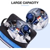 image:imageBAGSMART Travel Toiletry Bag for Men Dopp Kit Water Resistant Shaving Bag for Toiletries Accessories BlackMediumBlack