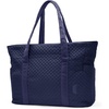 image:imageBAGSMART Crush Tote Bag for Women 20L Puffer Work Tote with Zipper Travel Essentials Quilted Nurse Hospital BagNavy Blue