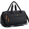 image:imageBAGSMART Gym Bag for Men 31L Sports Travel Duffle Bag With Shoe Compartment Waterproof Gym Duffel Bag for Men Travel Carry On Weekender Workout Bag Black