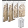 image:imageBAGSMART Vacuum Seal Storage Bags for Clothing Travel 18 Pack Travel Essentials Bundle includes Laundry Bag amp Waterproof Shoe Bag amp TSA Approved Toiletry Bag Hand Pump Included4 Combo Hanging