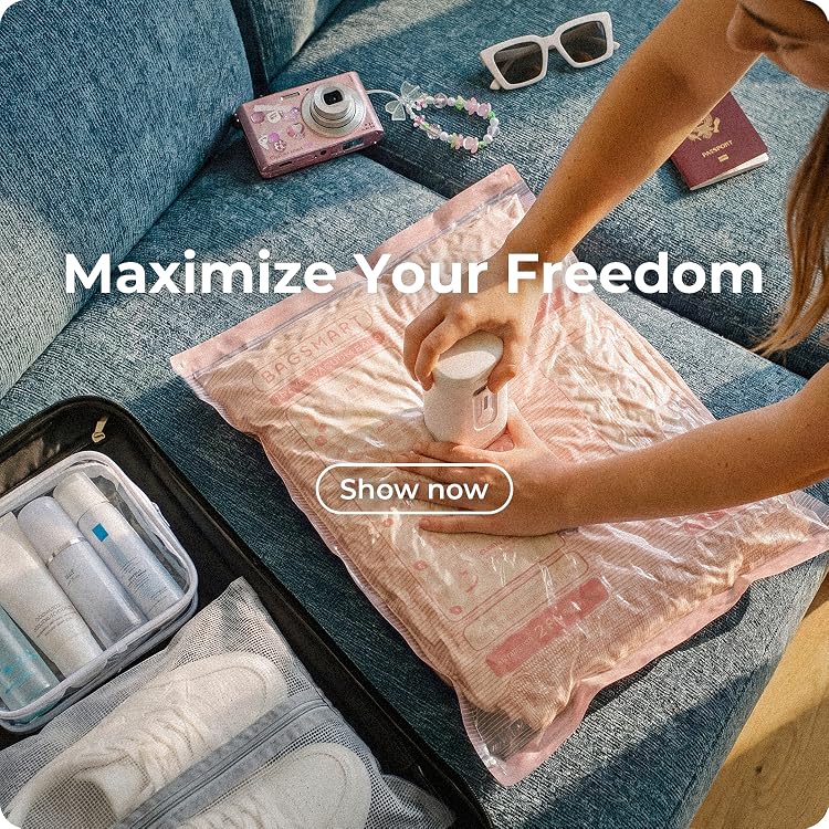 BAGSMART | Travel Happens – Multi-Compartment Space-Saving Luggage Organizers & Bags